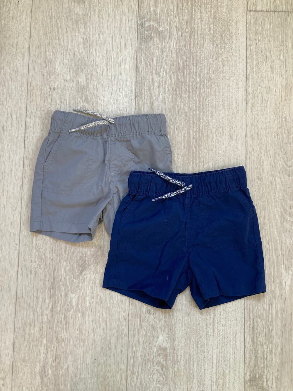 Okie Dokie 2 Pair of Baby Boy Shorts, Size 6 M